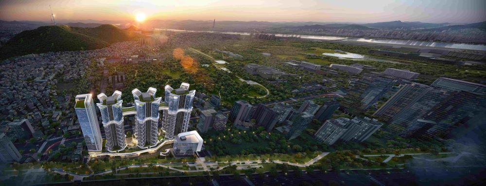 본문 이미지 - 삼성물산 남영2 재개발 조감도.(삼성물산 제공)