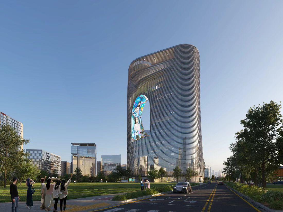 본문 이미지 - JYP 신사옥(유현준 교수 SNS)