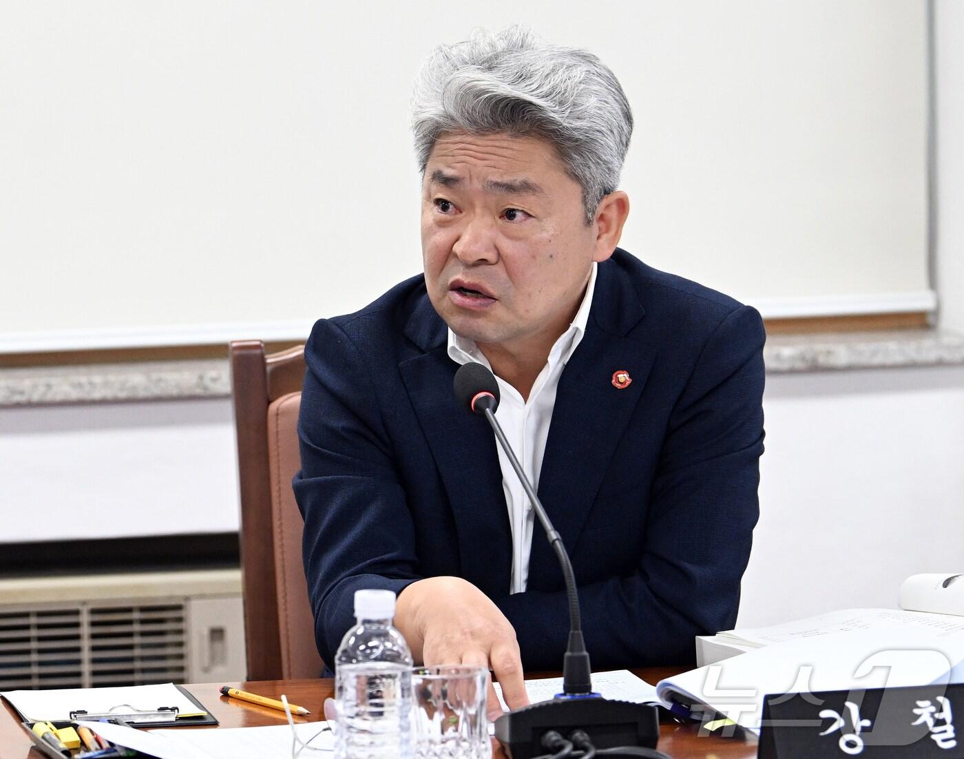 본문 이미지 - 제주특별자치도의회 문화관광체육위원회 강철남 의원(더불어민주당·제주시 연동 을).(제주특별자치도의회 제공)