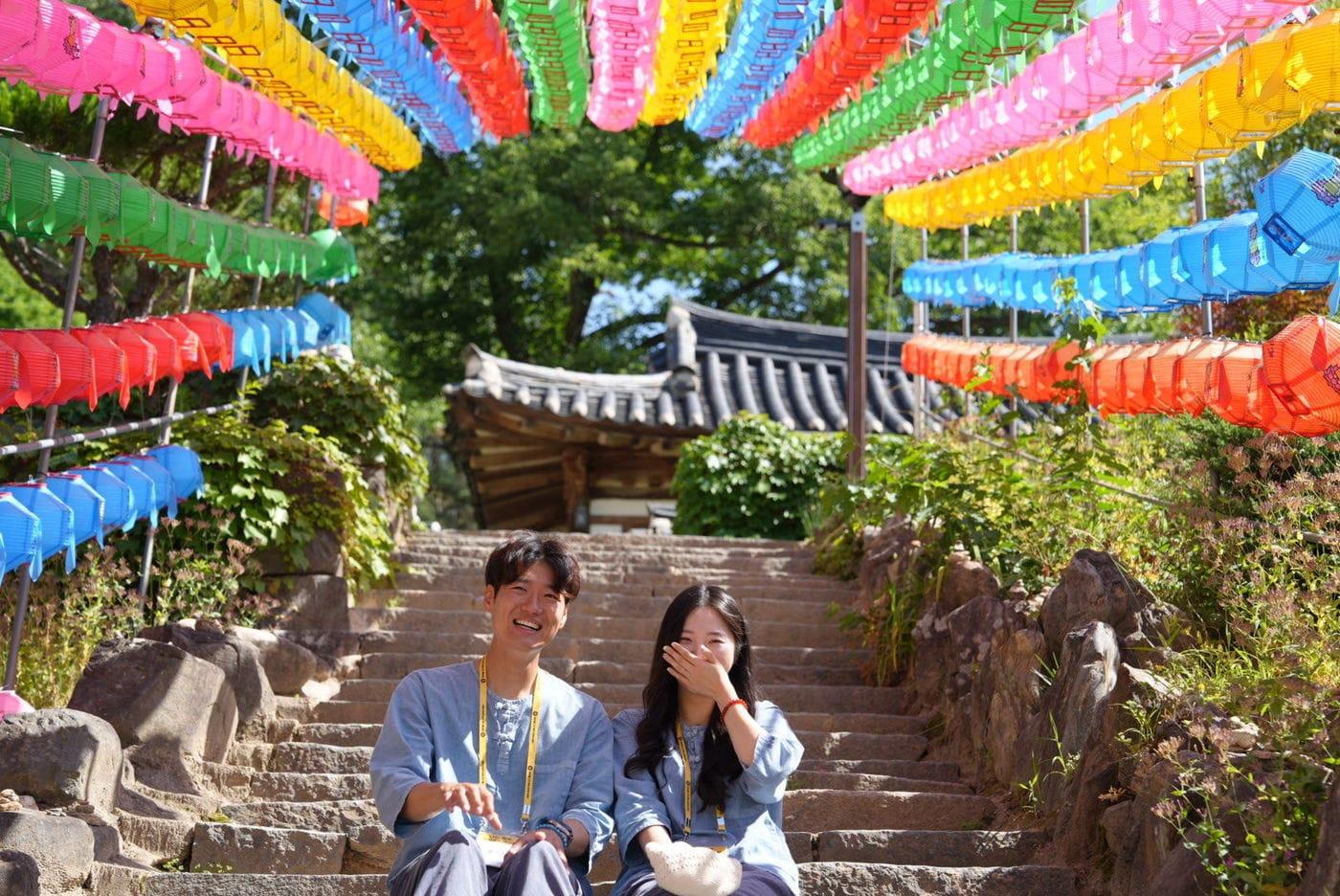 본문 이미지 - 지난 6월 진행된 '나는 절로, 한국문화연수원'에서 베스트 포토로 선정된 사진(대한불교조계종사회복지재단 제공)