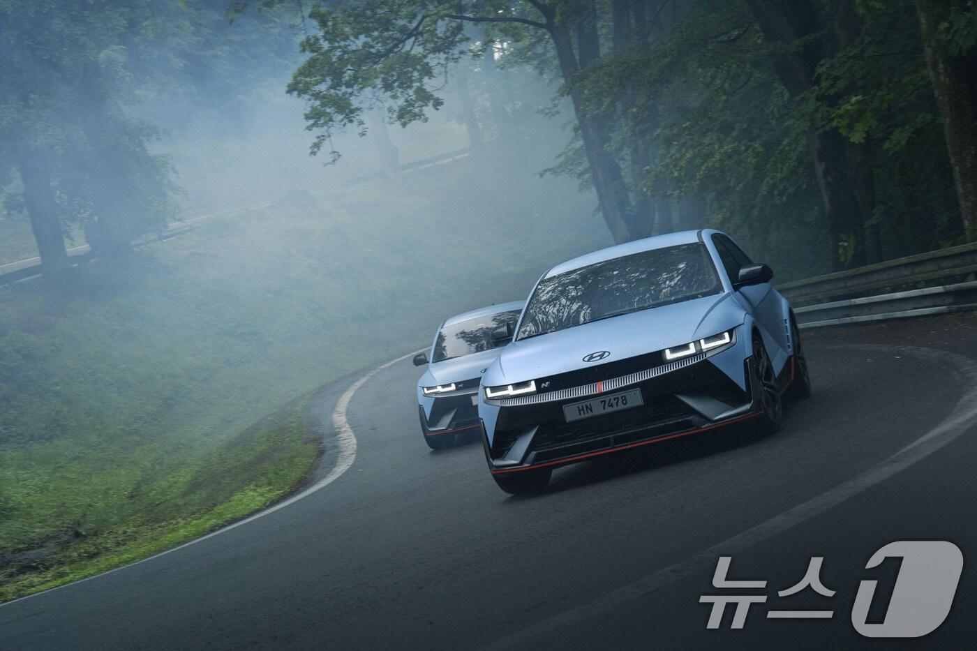 한국자동차기자협회 '2024 올해의 차'에 선정됐던 현대자동차의 고성능 전기차 '아이오닉 5 N'.(현대자동차 제공) 2024.10.9/뉴스1 ⓒ News1