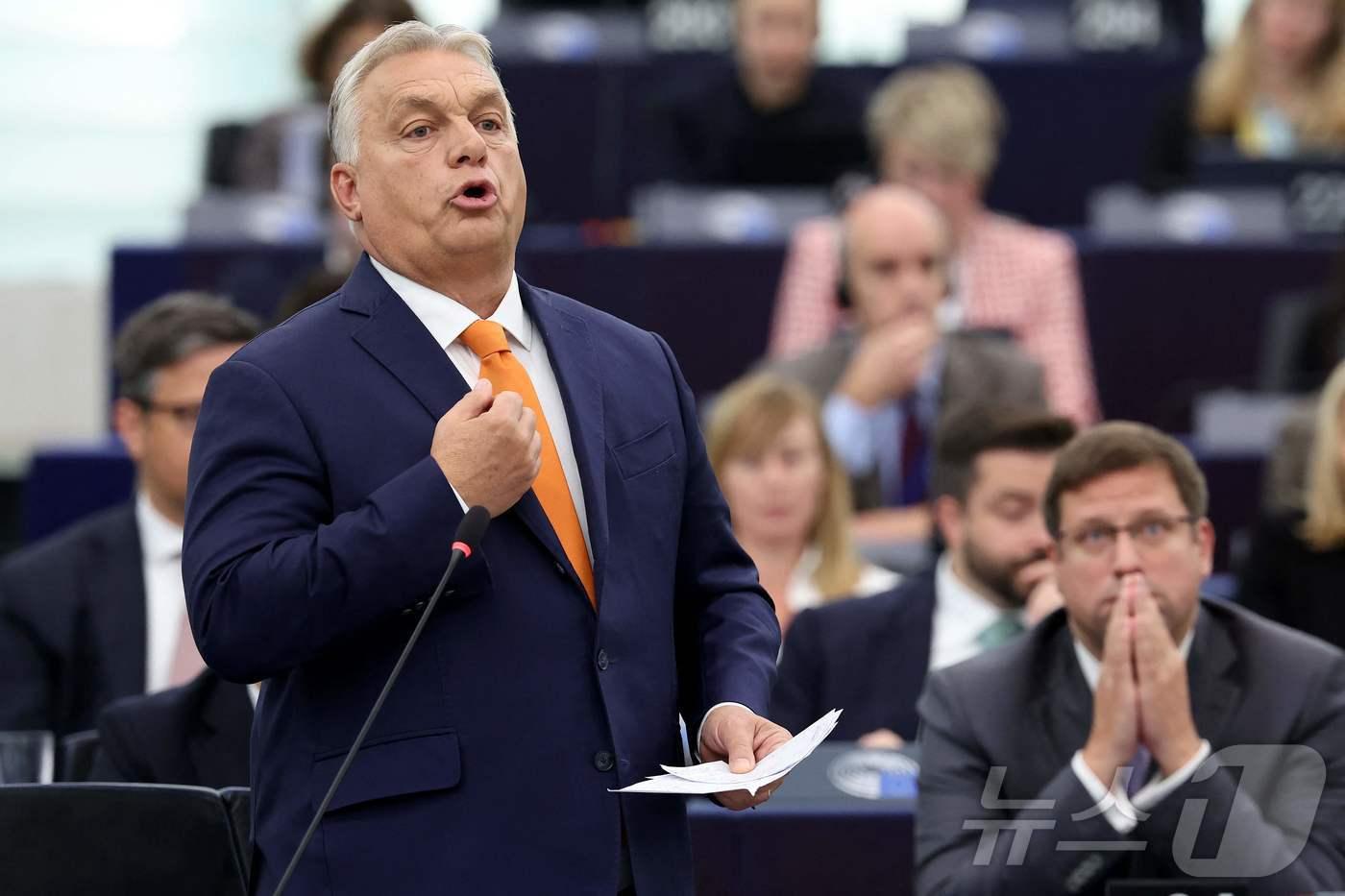 빅토르 오르반 헝가리 총리. ⓒ AFP=뉴스1 ⓒ News1 조소영기자