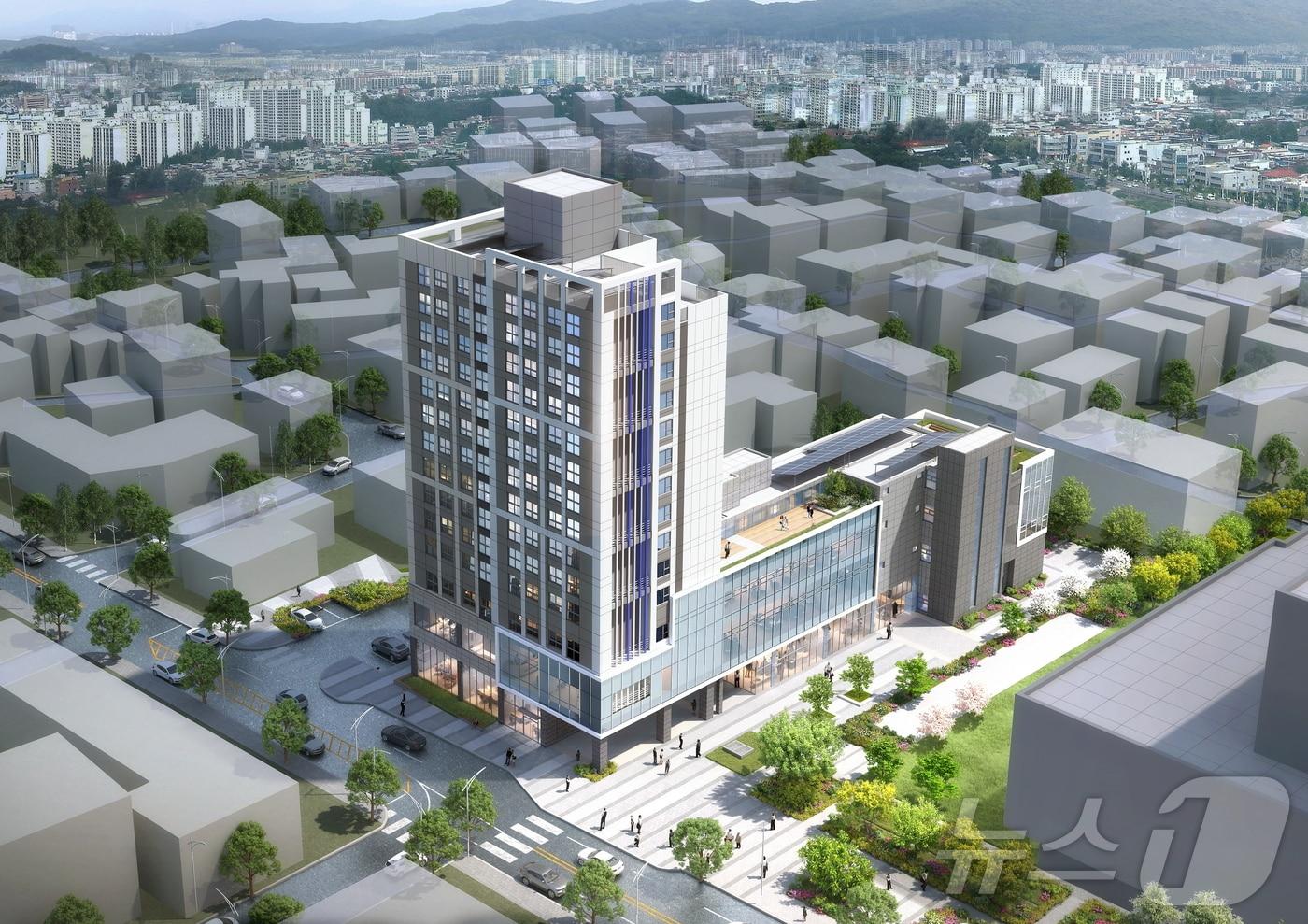 본문 이미지 - 경기주택도시공사가 ‘광주송정복합 통합공공임대주택’의 입주자 88세대를 모집한다.(경기주택도시공사 제공)/