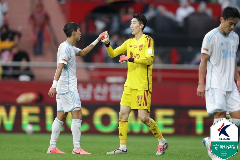 본문 이미지 - 울산 HD의 골키퍼 조현우. (한국프로축구연맹 제공)