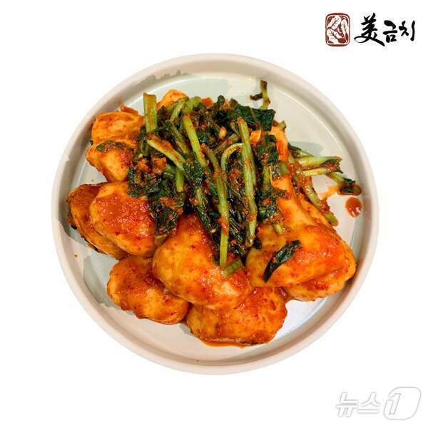 본문 이미지 - 연천 미금치 율무총각김치. (연천군 제공)