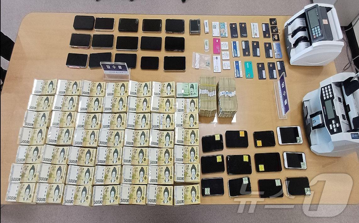 본문 이미지 - 압수품 사진.(인천경찰청 제공)2024.11.12/뉴스1