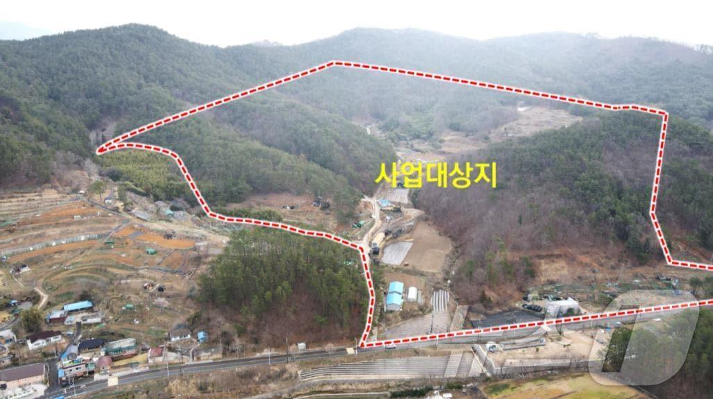 본문 이미지 - 부산 기장군 철마면 &#39;반려문화공 조성지&#40;부산시청 제공&#41;