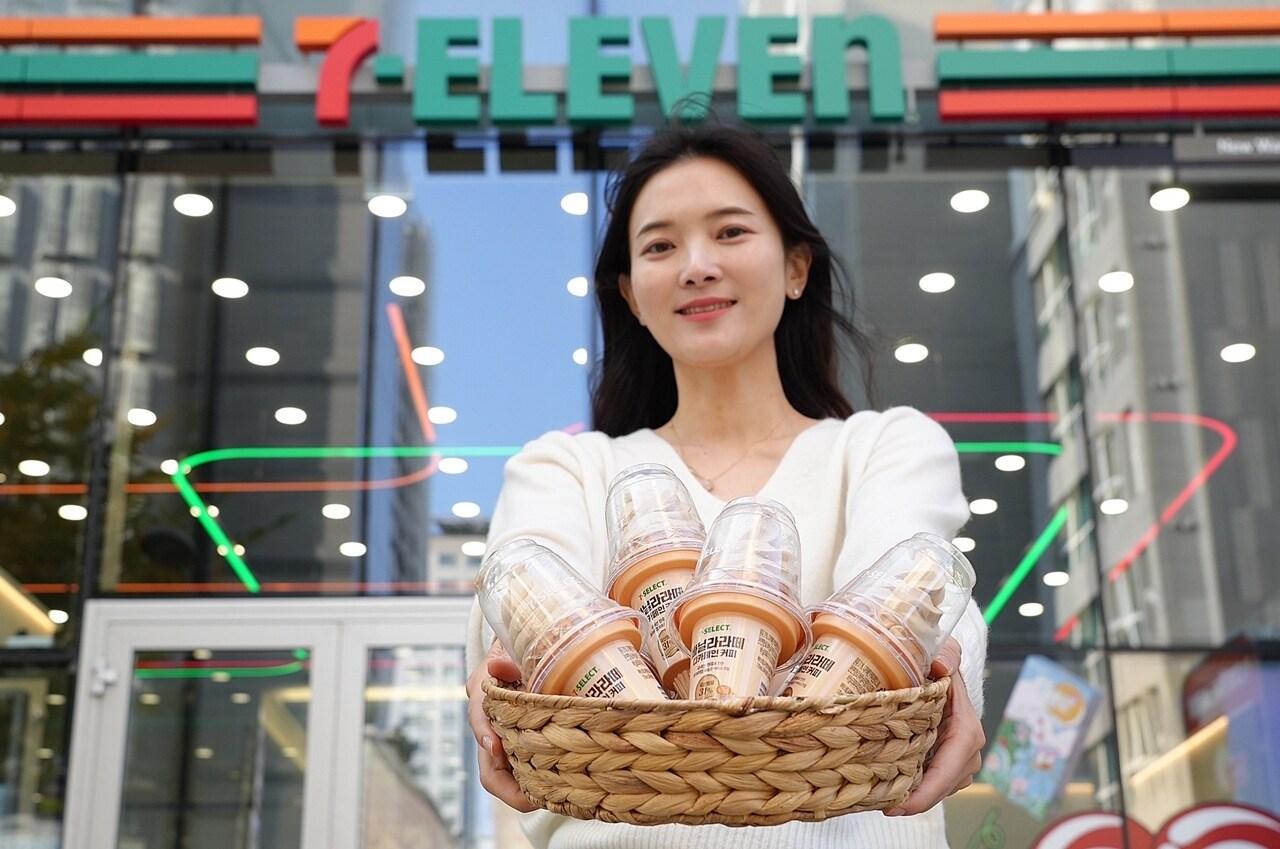 본문 이미지 - 세븐셀렉트 바닐라라떼콘 디카페인(세븐일레븐 제공)