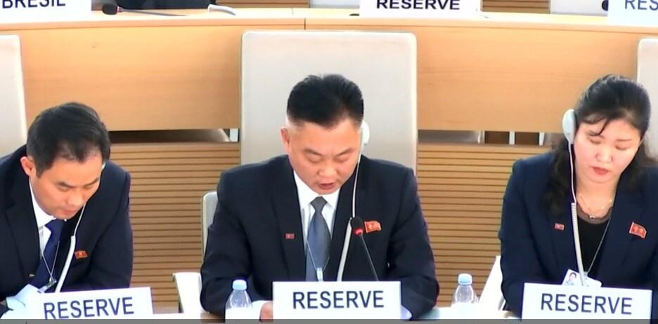 본문 이미지 - 제4차 북한 UPR. (UN TV 갈무리)