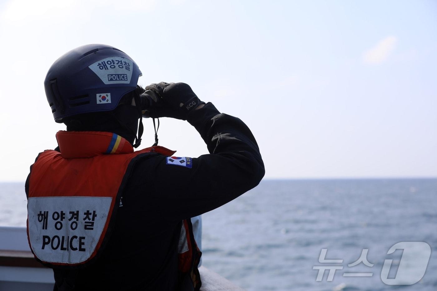 본문 이미지 - 해상 수색하는 해경(사진은 기사 내용과 무관함) / 뉴스1 ⓒ News1