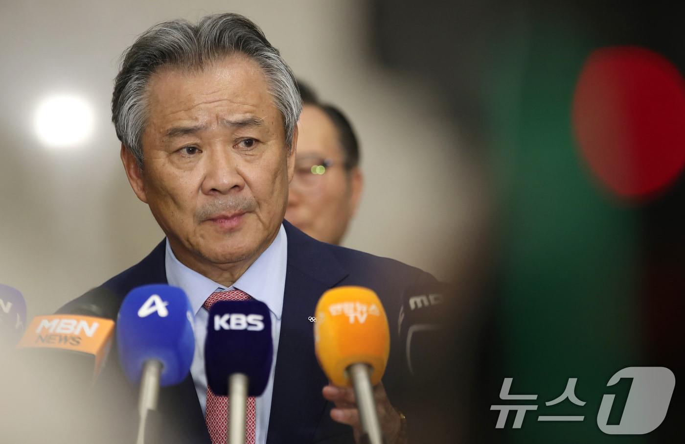 대한체육회로부터 4년 자격 정지 징계를 받은 이기흥 전 대한체육회장. /뉴스1 ⓒ News1 권현진 기자