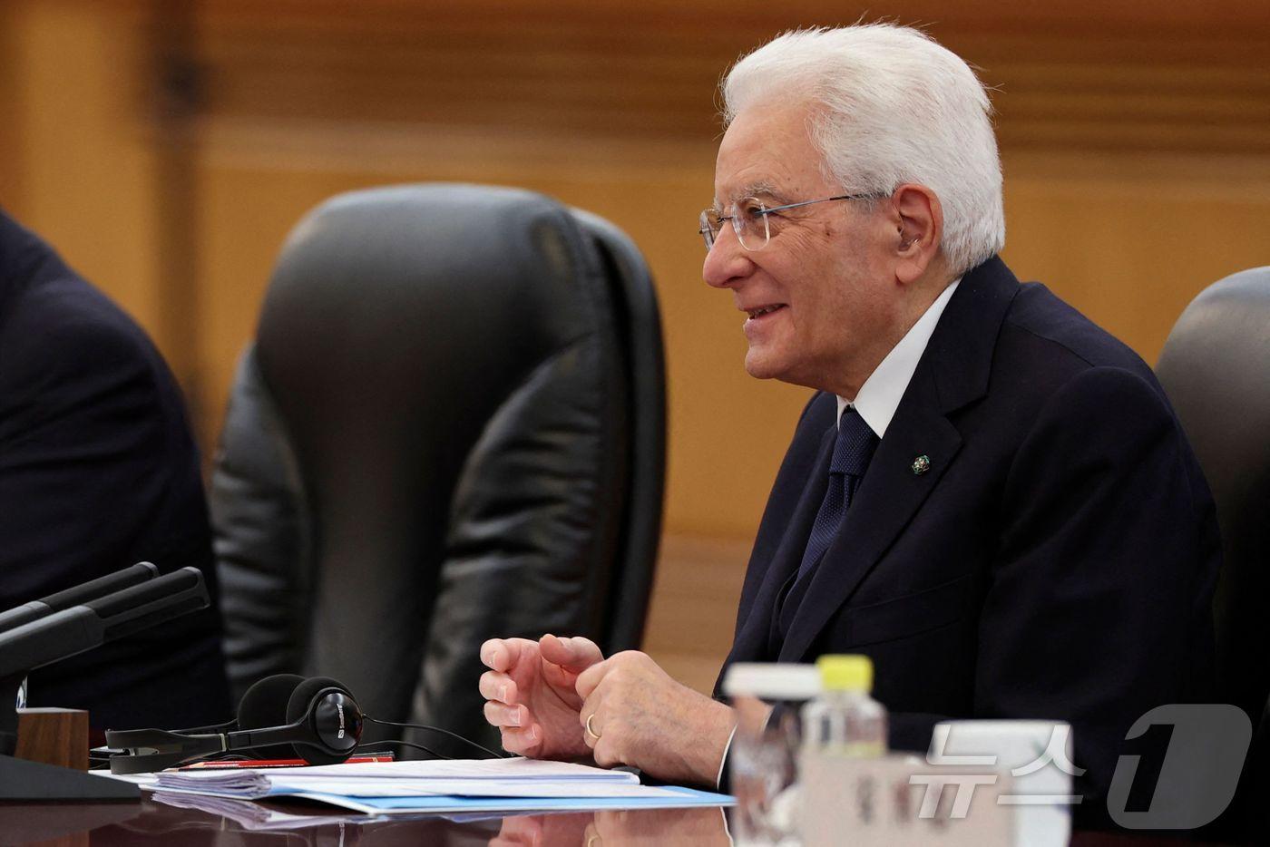 세르지오 마타렐라 이탈리아 대통령 <자료 사진> ⓒ AFP=뉴스1