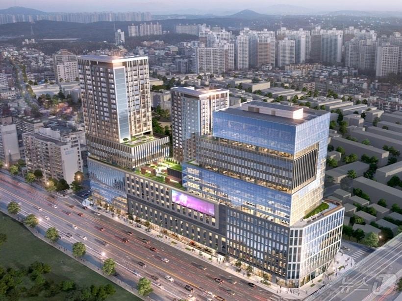 본문 이미지 - 고양성사 도시재생 혁신지구 조감도.(경기도 제공)