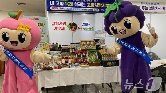 본문 이미지 - 옥천군 고향사랑기부제 홍보 장면 (옥천군 제공) /뉴스1 