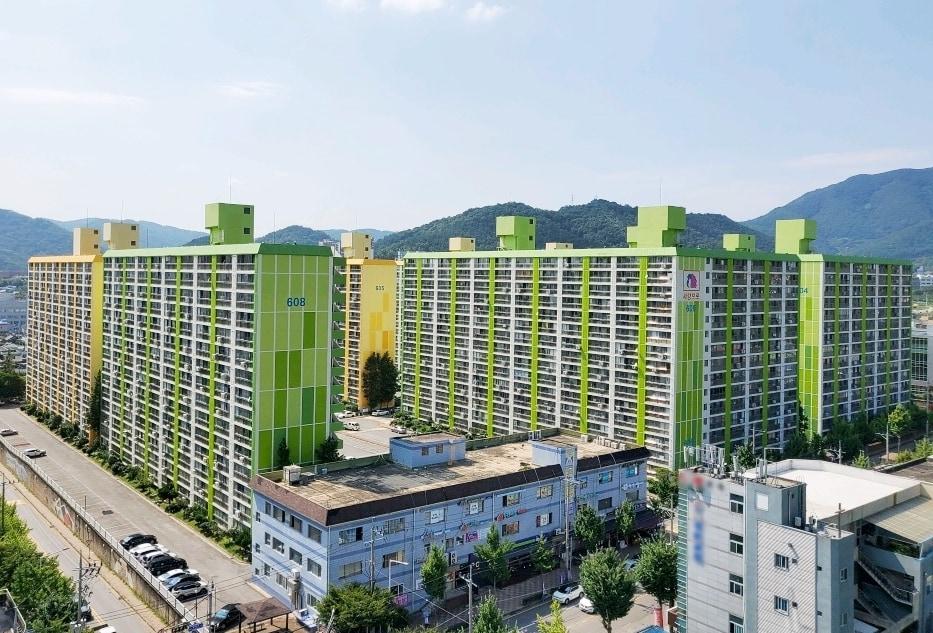 본문 이미지 - 화순 사랑으로 부영 임대아파트 전경./부영그룹 제공