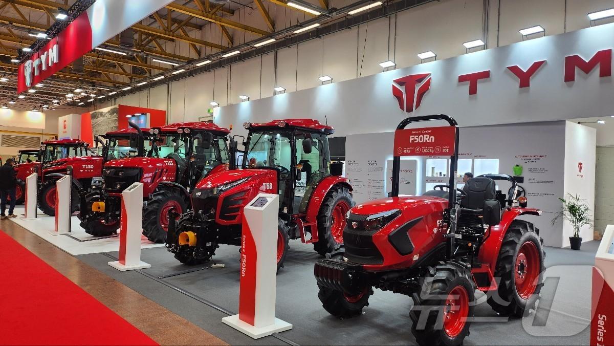 본문 이미지 - TYM, 이탈리아 볼로냐 국제 농업 기계 박람회 EIMA 2024에 참가(TYM 제공)