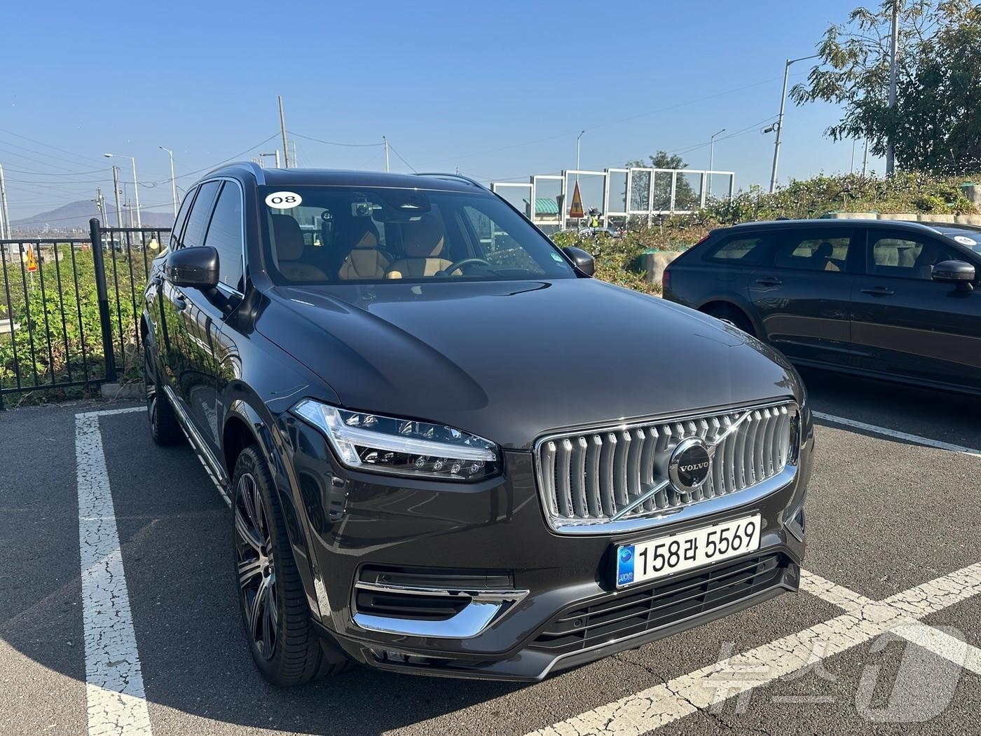 본문 이미지 - 볼보 XC90의 외관 2024.11.13/뉴스1 ⓒ News1 금준혁 기자