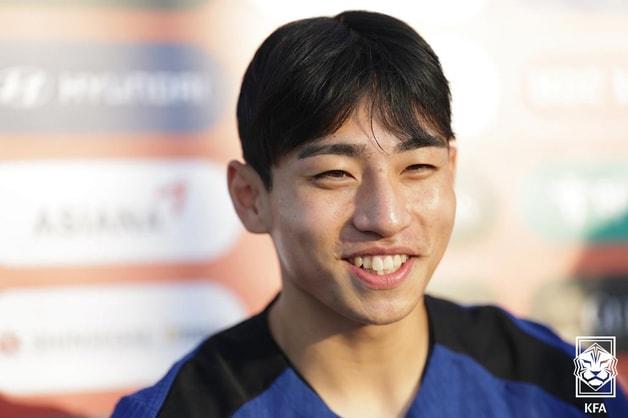 본문 이미지 - 한국 축구대표팀의 이현주가 부상으로 U22 대표팀 소집에서 제외됐다. &#40;대한축구협회 제공&#41; 2024.11.17/뉴스1 ⓒ News1 송원영 기자