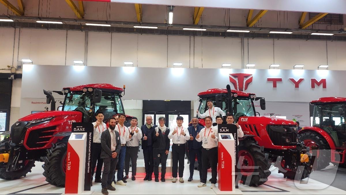본문 이미지 - TYM, 세계 4대 농기계 전시회 'EIMA 2024' 참가(TYM 제공)