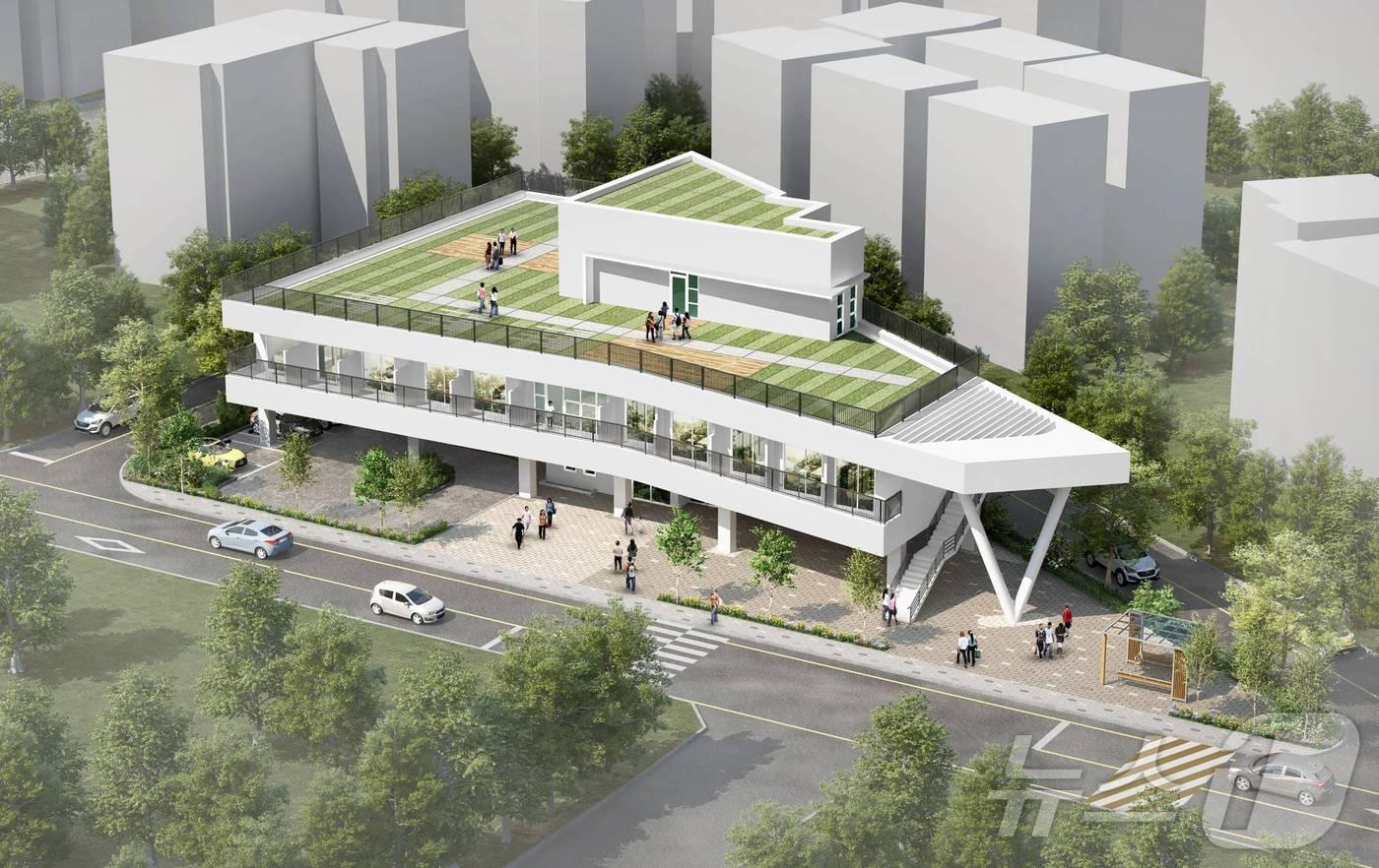 강원 속초 공공산후조리원 조감도.(속초시 제공) 2024.11.18/뉴스1