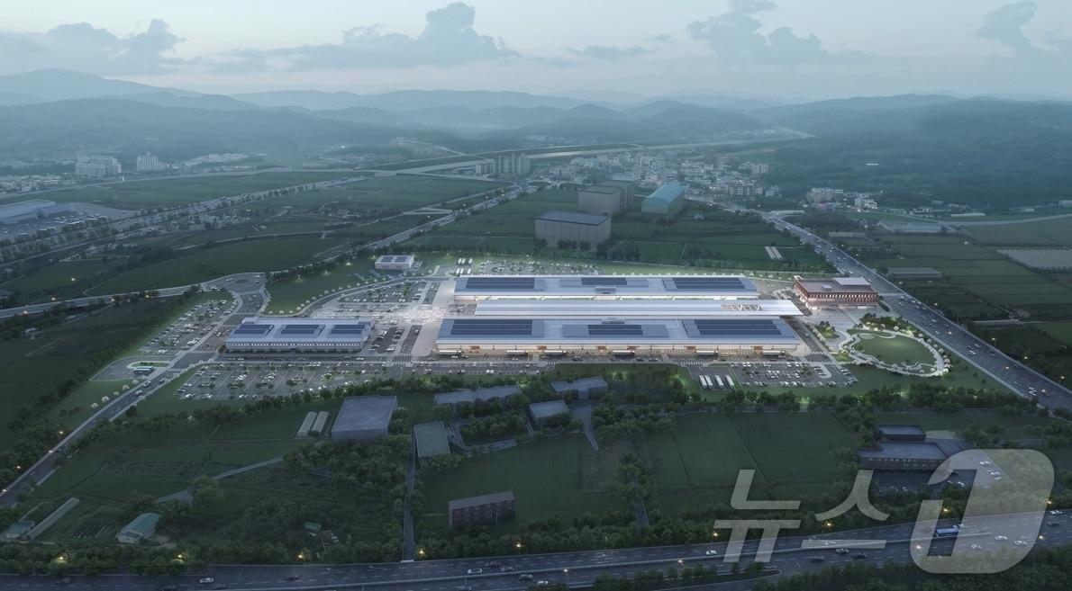 본문 이미지 - 청주농수산물도매시장 현대화 사업 조감도.