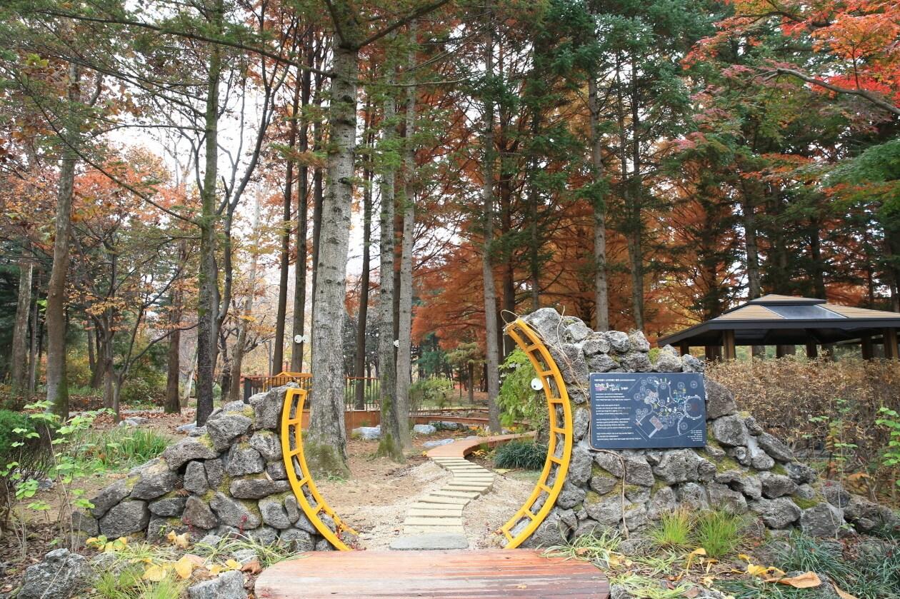 본문 이미지 - KB국민은행은 서초구 양재동에 있는 매헌시민의숲에 스타프렌즈 정원 5호를 개장했다고 18일 밝혔다. 사진은 KB국민은행 제공.