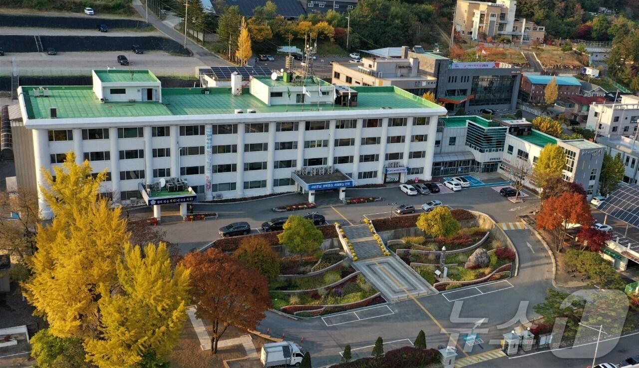 본문 이미지 - 인제군청 전경./뉴스1