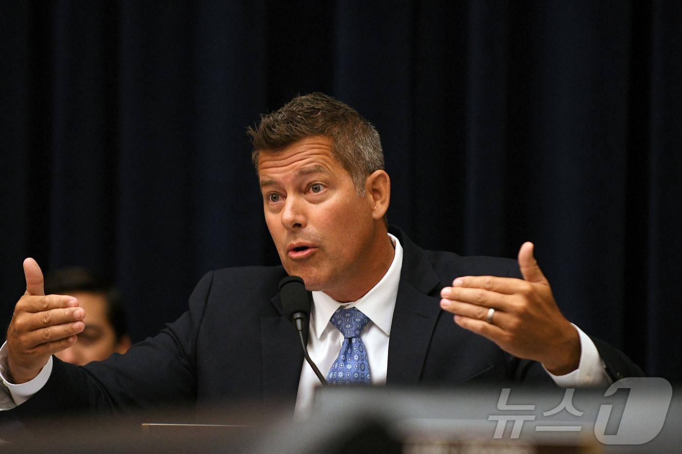 숀 더피 미국 교통부 장관 겸 항공우주국&#40;NASA&#41; 국장 대행.  ⓒ 로이터=뉴스1 ⓒ News1 류정민 특파원