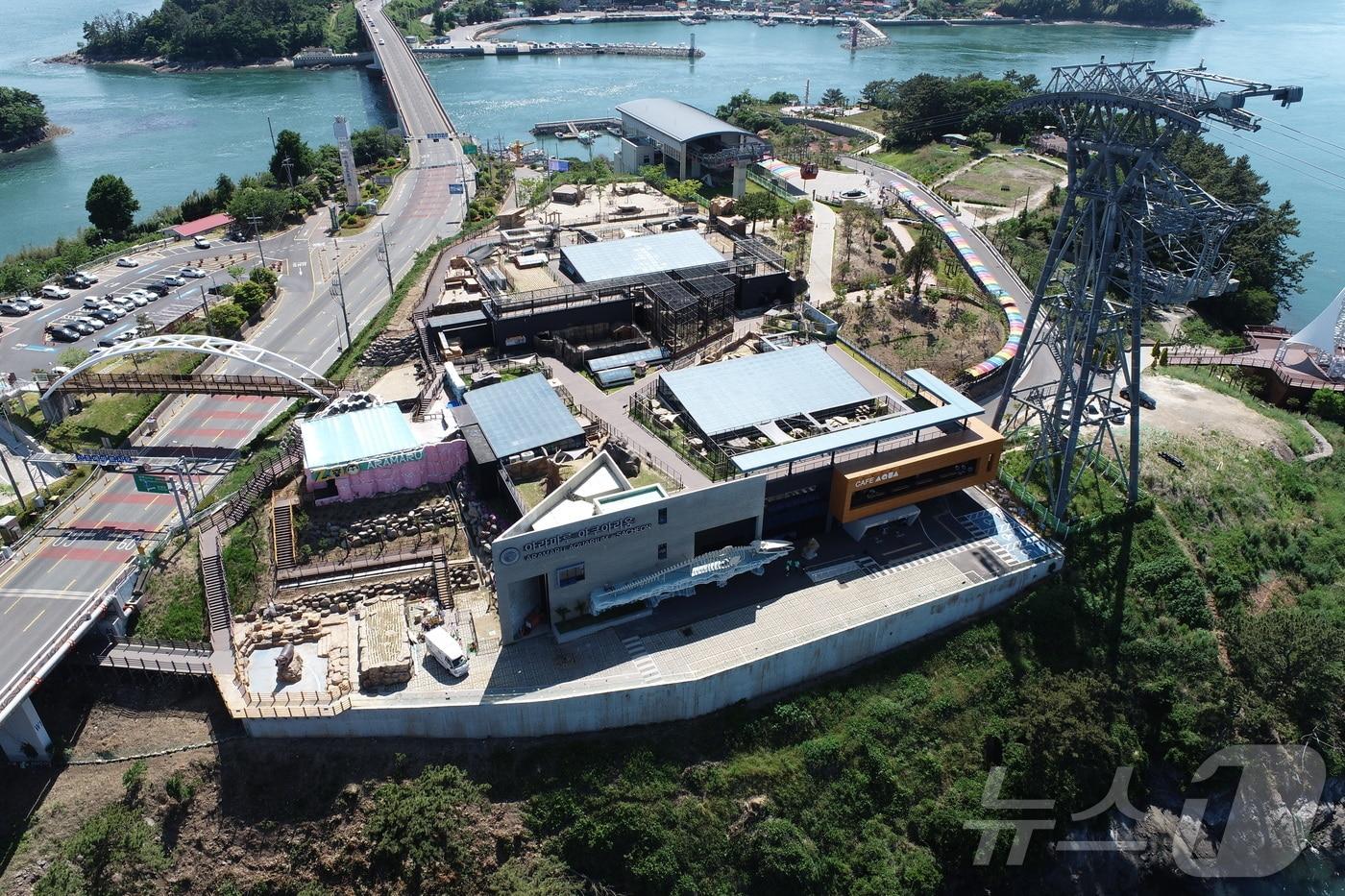 사천 아라마루 아쿠아리움 전경.(아라마루 제공)