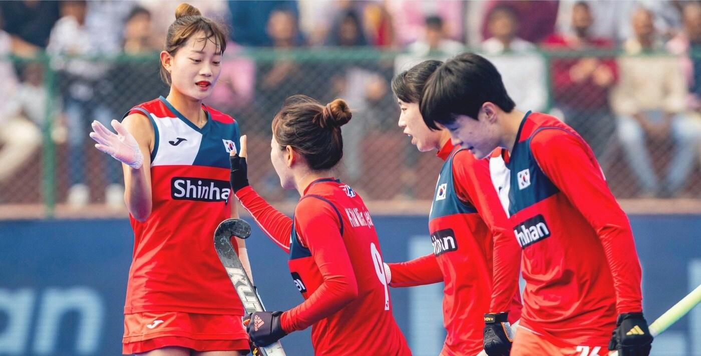 본문 이미지 -  한국 여자 하키, 아시아 챔피언스트로피 5위로 마감. (대한하키협회 제공)