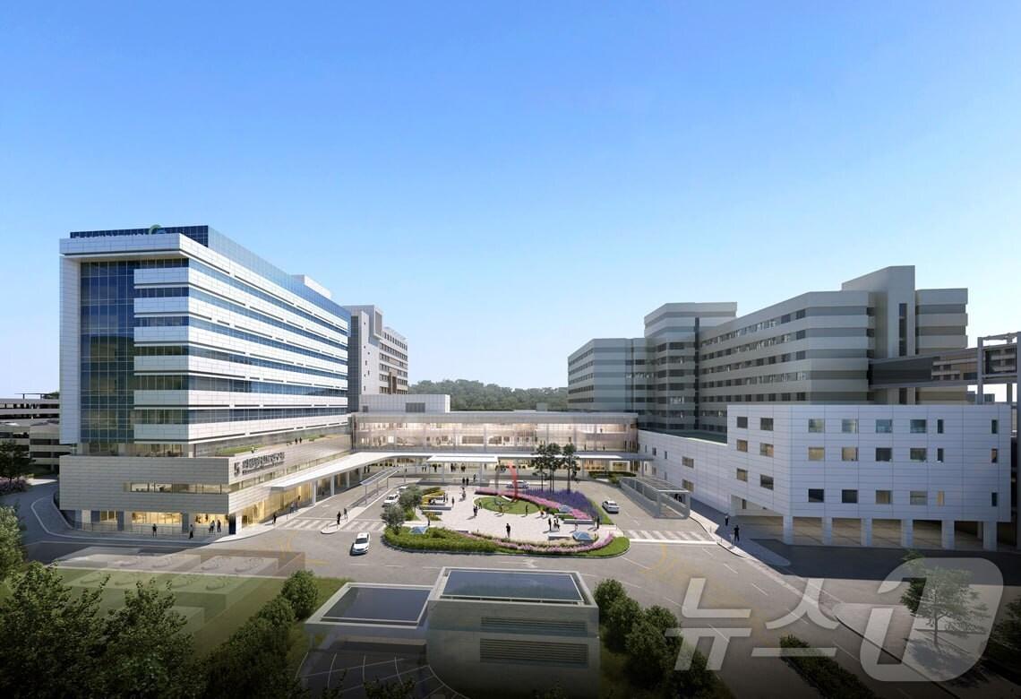 본문 이미지 - 충북대병원 조감도(충북대병원 제공)/뉴스1 ⓒ News1 이재규 기자