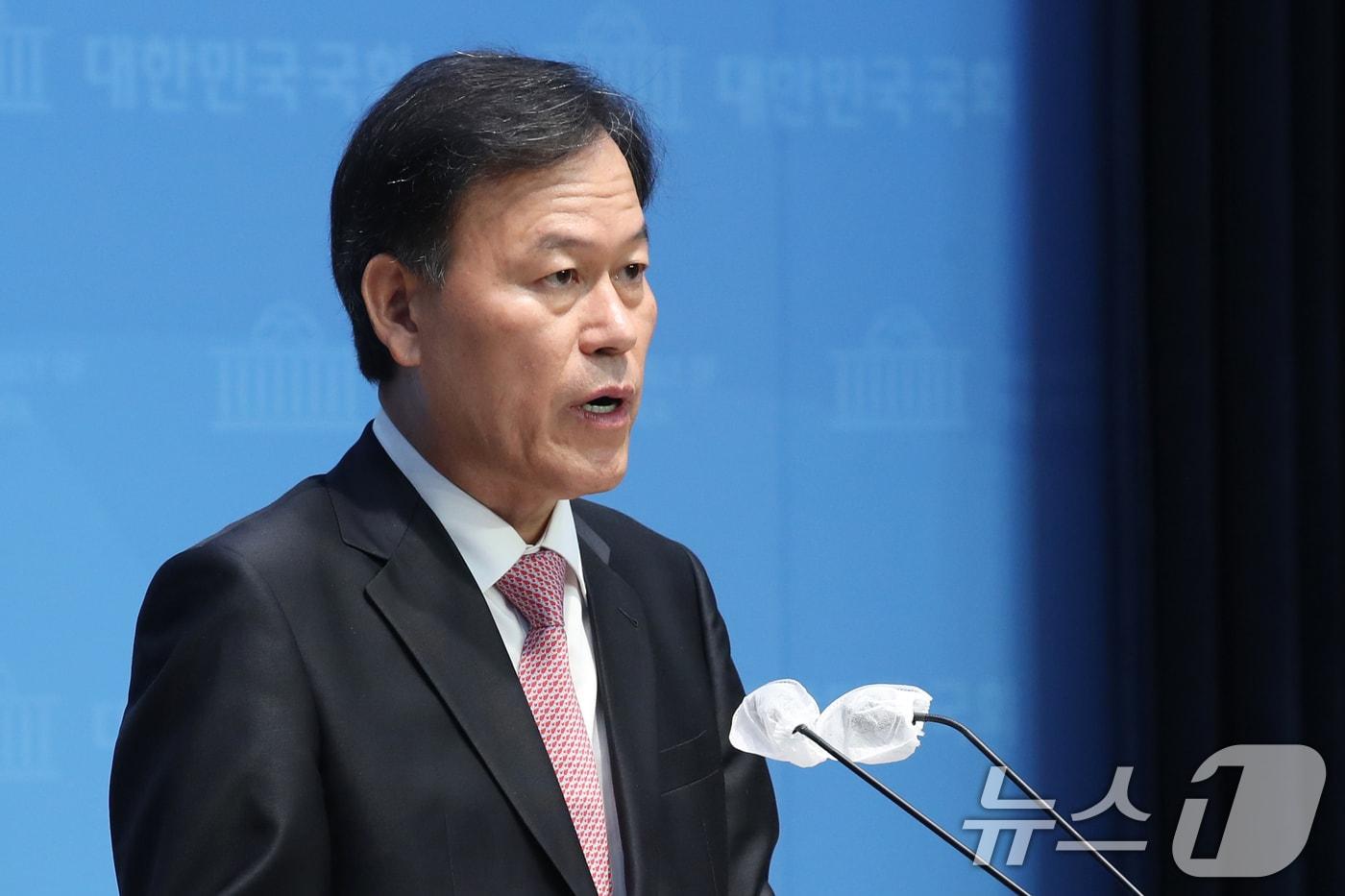 본문 이미지 - 윤한홍 국민의힘 의원. ⓒ 뉴스1 이광호 기자