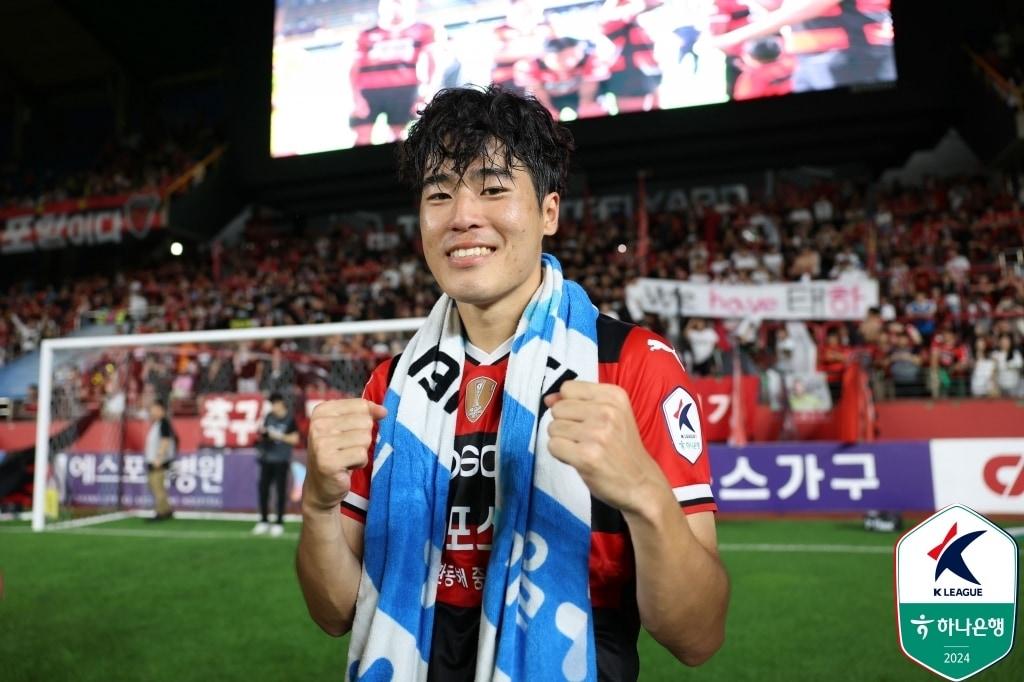 본문 이미지 - 포항 홍윤상&#40;한국프로축구연맹 제공&#41; 