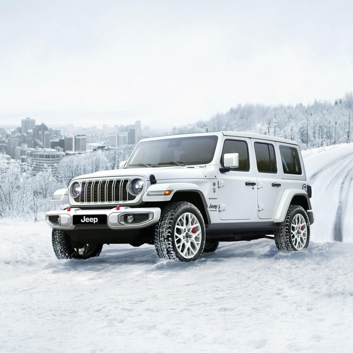 본문 이미지 - 지프 '랭글러 스노우 에디션' 자료사진(스텔란티스코리아 제공). 2024.11.22.