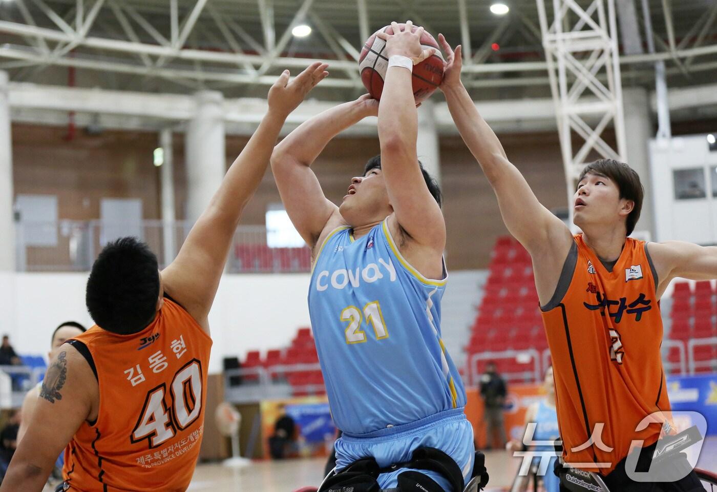 휠체어농구리그 경기 모습. (한국휠체어농구연맹 제공) 2024.11.22/뉴스1
