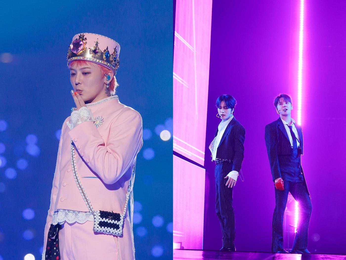 본문 이미지 - 지드래곤(왼쪽), JX 사진=엠넷, iNKODE, 팜트리아일랜드