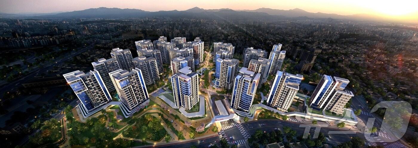 본문 이미지 - 방화3구역 예상 조감도 (현대엔지니어링)