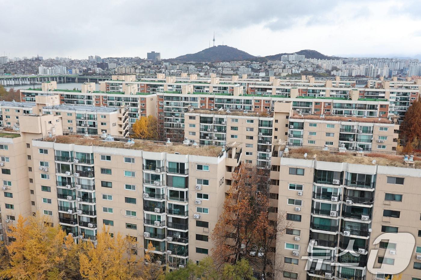 서울 강남구 압구정2구역의 모습.&#40;자료사진&#41;/뉴스1 ⓒ News1 신웅수 기자