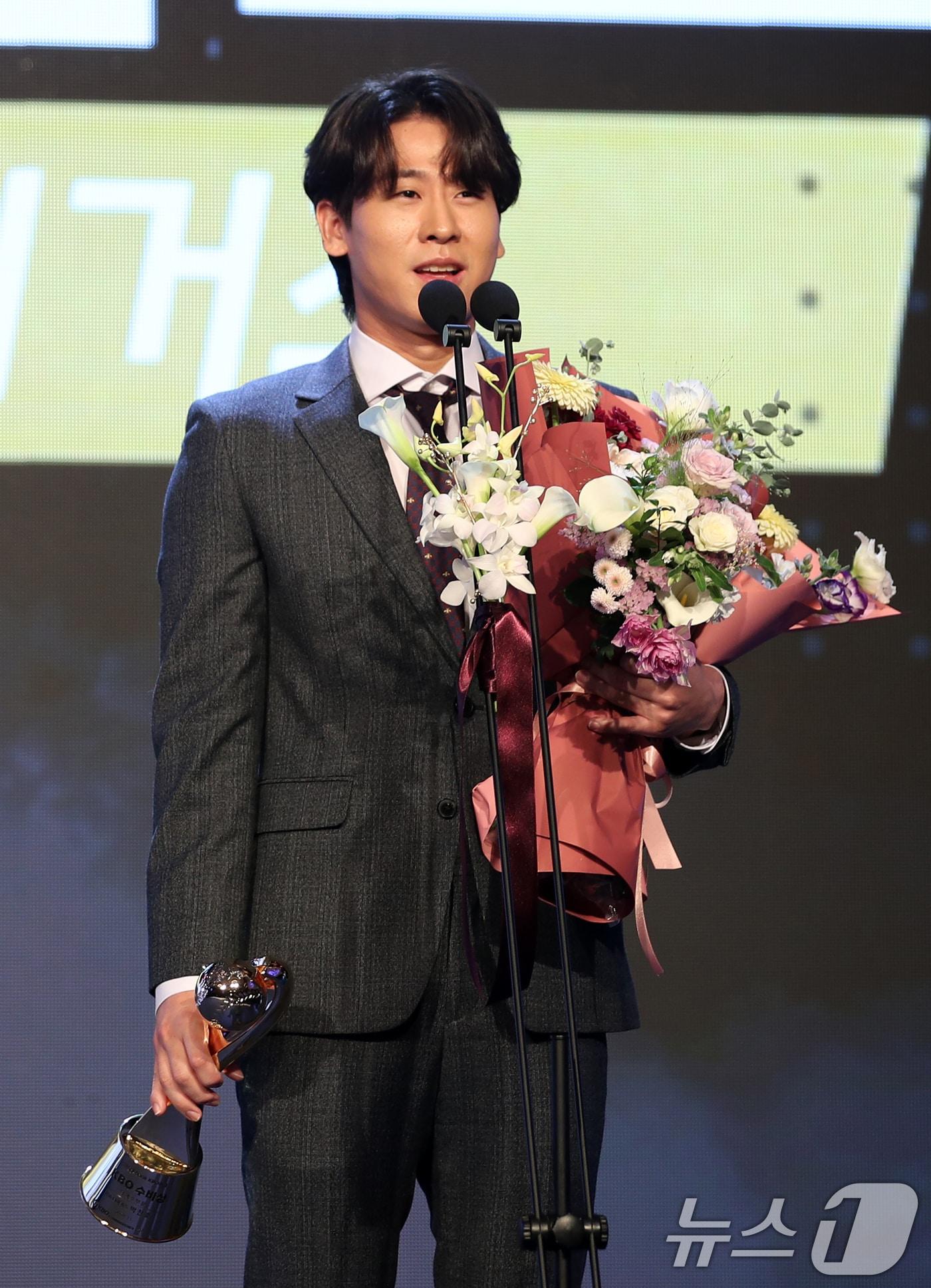 본문 이미지 - 지난해 KBO 유격수 부문 수비상을 받은 KIA 타이거즈 박찬호. 뉴스1 DB ⓒ News1 이승배 기자