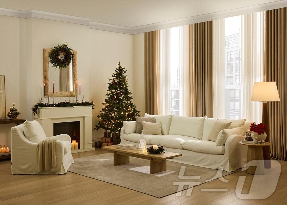 본문 이미지 - 까사미아 홀리데이 리빙룸 (신세계까사 제공)