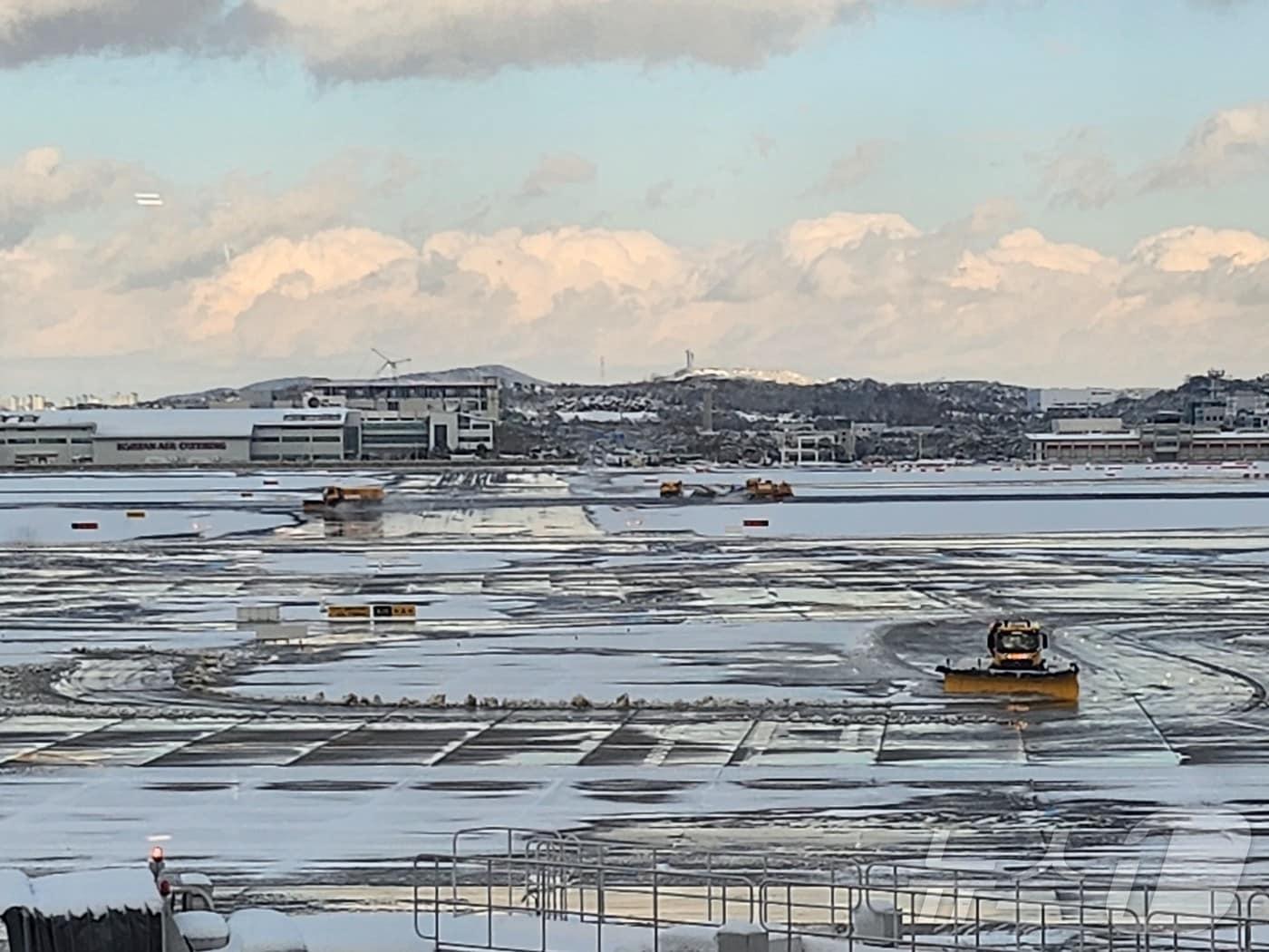 본문 이미지 - 인천공항 계류장 / 뉴스1