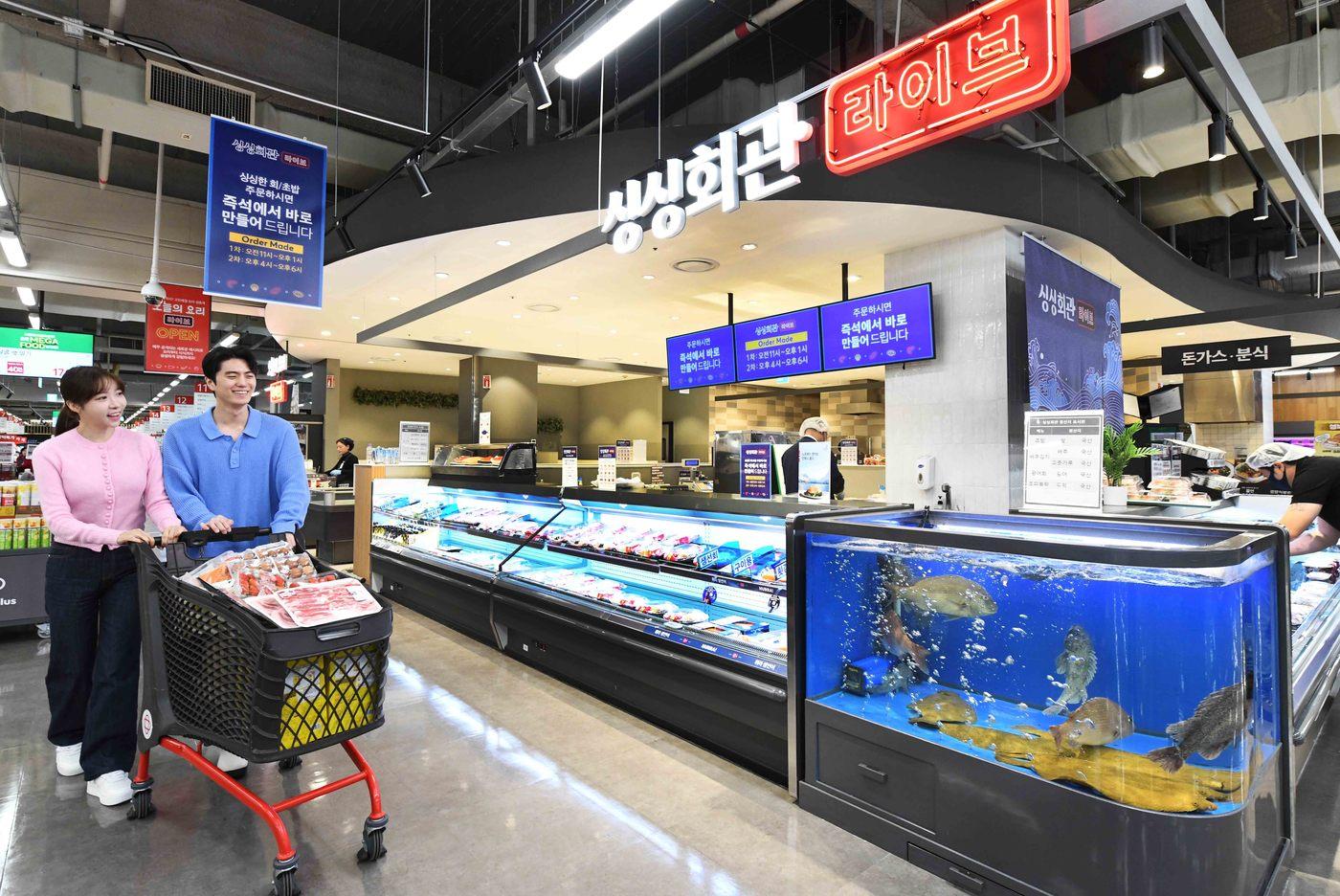 홈플러스 메가푸드마켓 강서점.(홈플러스제공)