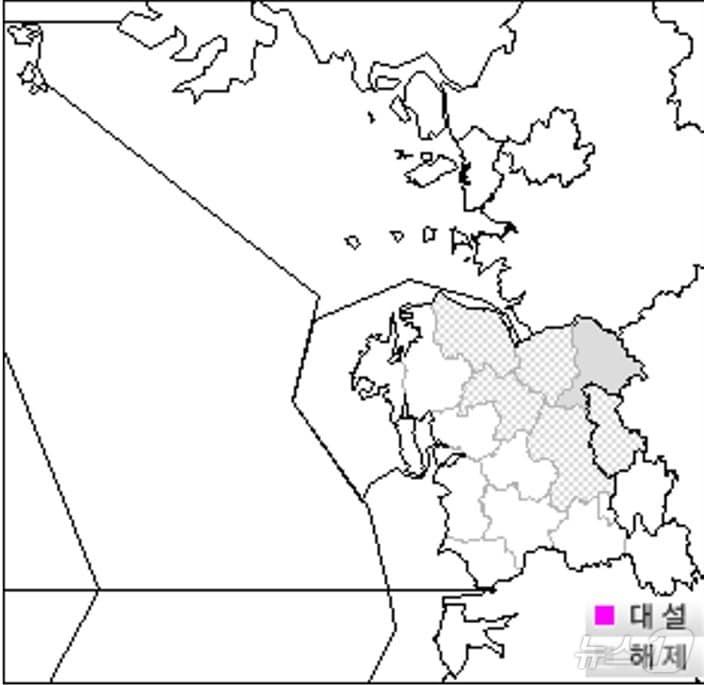 본문 이미지 -  기상청 관측 자료. / 뉴스1