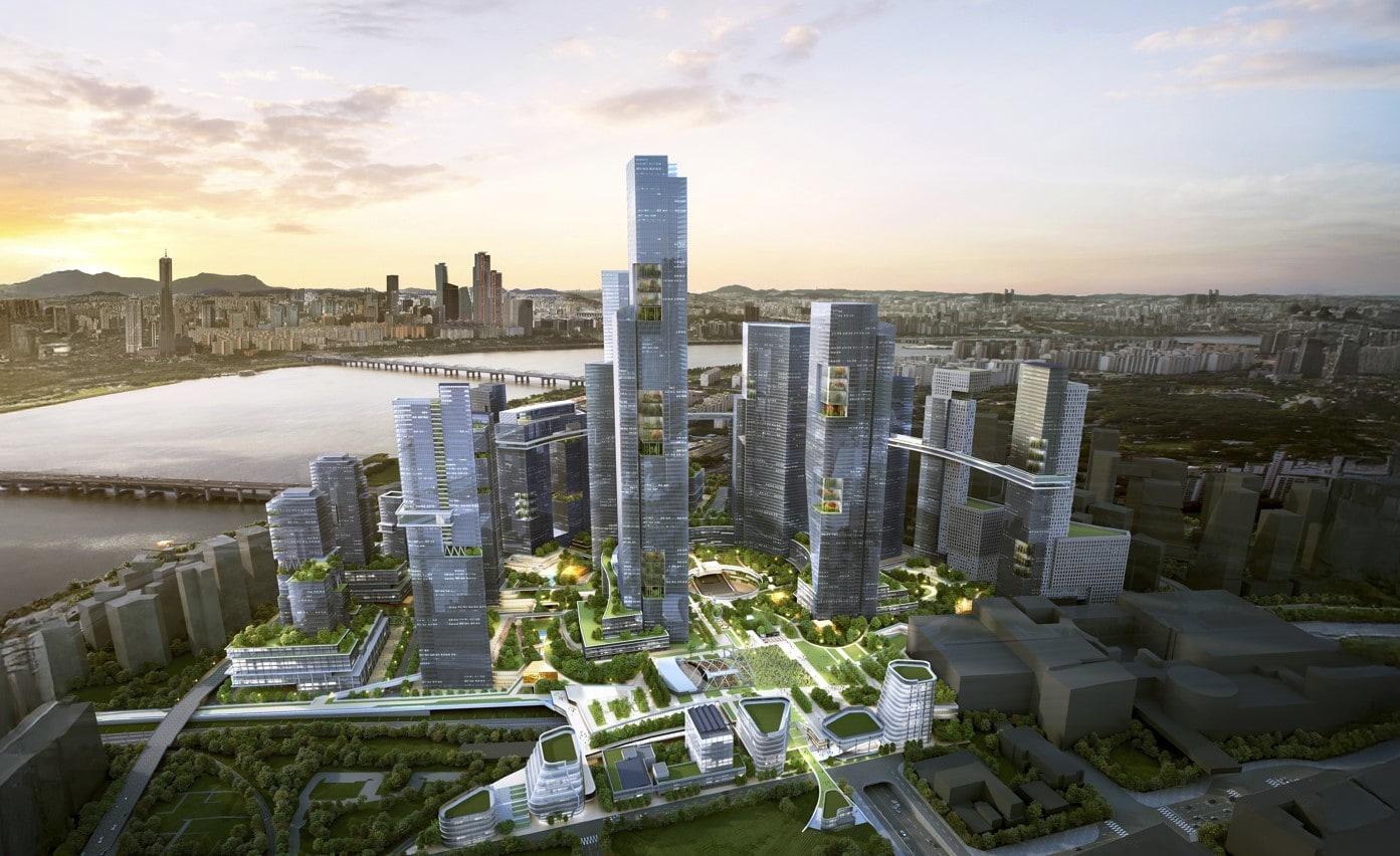 본문 이미지 - 용산국제업무지구 조감도(서울시 제공).