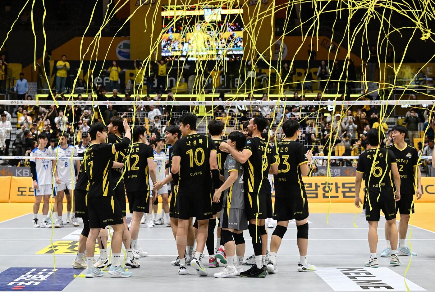 KB손해보험이 12월부터 홈구장인 의정부 체육관을 사용하지 못하게 됐다 (한국배구연맹 제공)