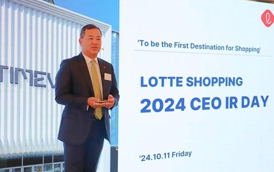 본문 이미지 - 김상현 롯데쇼핑 대표이사 부회장이 2025 롯데그룹 임원인사에서 유임됐다. (롯데쇼핑 제공)