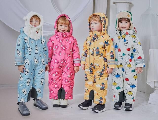 본문 이미지 - 이랜드글로벌 아동복 브랜드 '밀리밤'이 스키복 신제품(이랜드글로벌 제공).