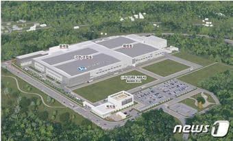 본문 이미지 - 금양의 이차전지 기장공장 조감도(부산시청 제공)