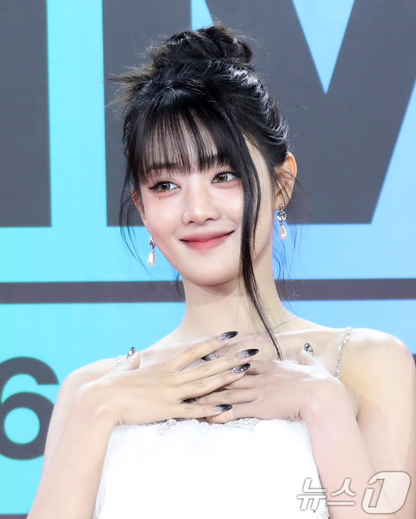 본문 이미지 - &#40;여자&#41;아이들 민니 ⓒ News1 권현진 기자