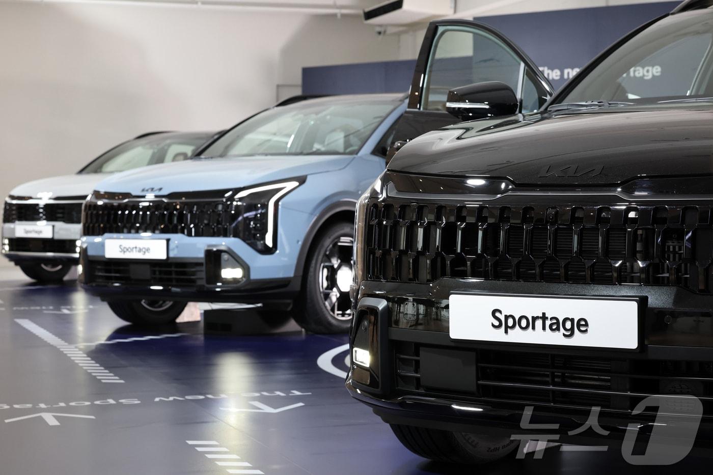 광주지역 주력 수출품 가운데 하나인 기아 '더 뉴 스포티지'. 2024.11.5/뉴스1 ⓒ News1 황기선 기자